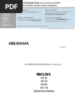 Hirayama Autoclave