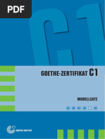 Goethe Zertifikat C1 Modellsatz 05