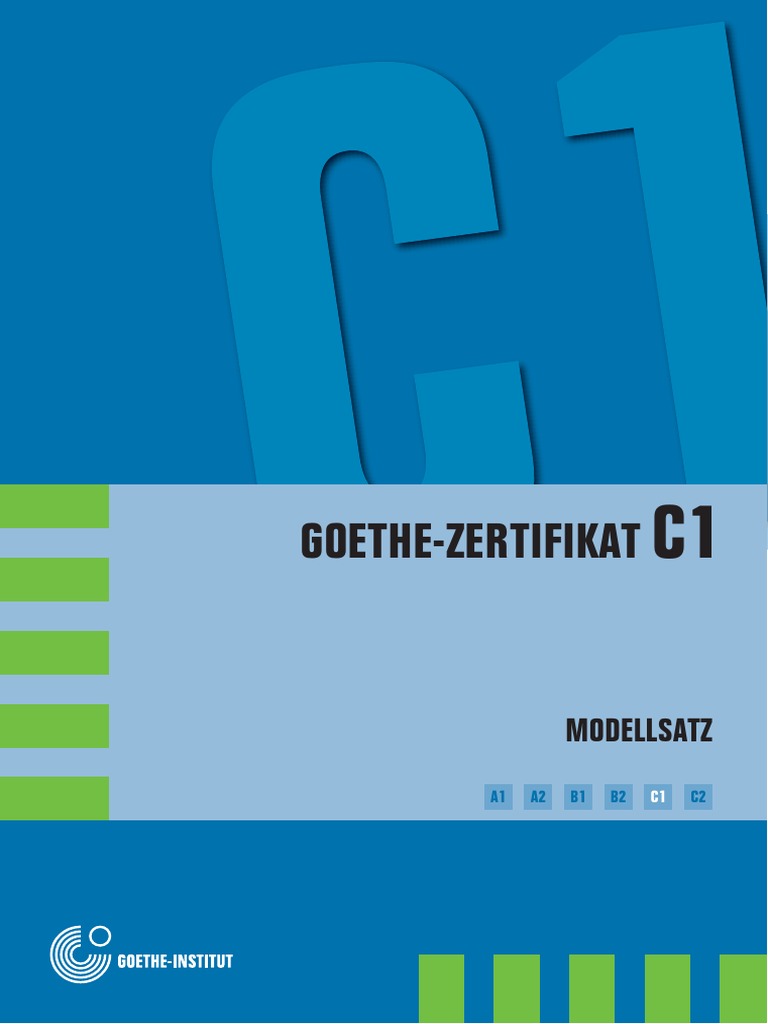 Goethe Zertifikat C1 - Modellsatz - 05 | PDF