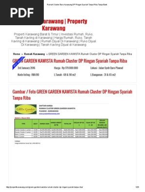 103+ Gambar Rumah Cluster Syariah HD Terbaik