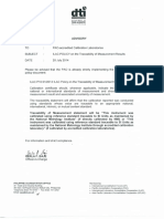 ILAC Policy On Traceability of Measurement