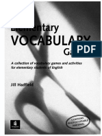 Elementary Vocabulary Games