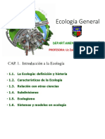 Introducción en Ecología General