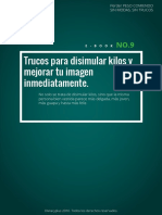 Rápidos trucos para disimular kilos.