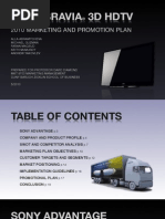 Download Sony Bravia Marketing Plan by Andrew Yakovlev SN31683168 doc pdf