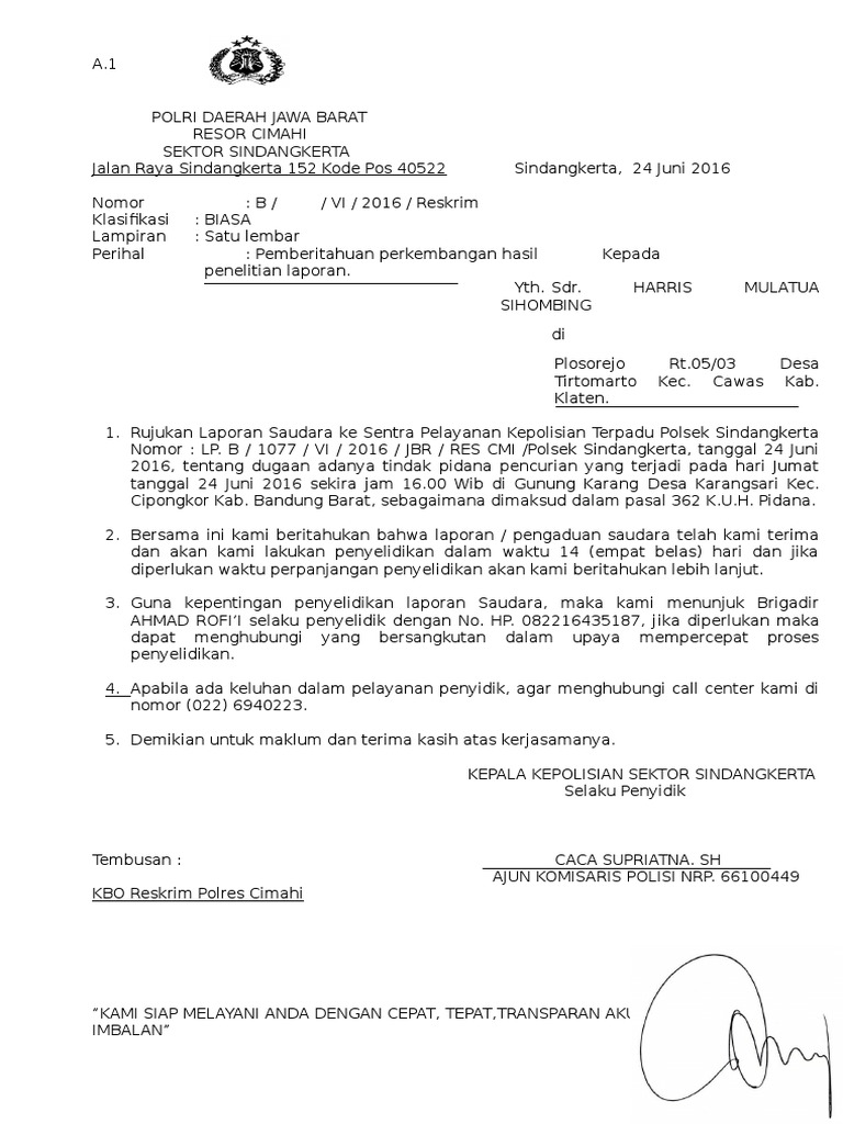 SP2HP BARU Gunungkarang | PDF