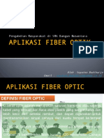 Aplikasi Fiber Optik