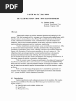 Virginia Transformer - Developments in Traction Transformers