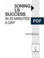 Reasoning Skills Success in 20 Minutes A Day by LearningExpress Editors PDF