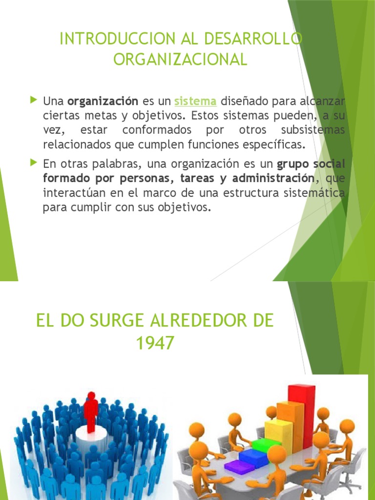 Importancia del Desarrollo Organizacional | PDF | Desarrollo ...