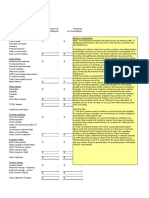 Projected Balance Sheet: Enter Your Company Name Here