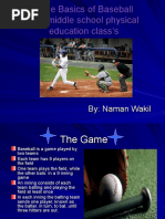Download Naman Wakil - Basic Information of Baseball by Naman Wakil SN316840265 doc pdf