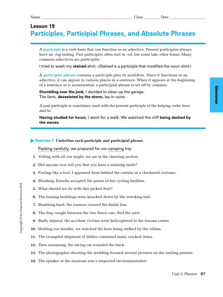 Mcgraw Hill Math Worksheets Grade 7  noconformity free worksheet page 36th grade math 