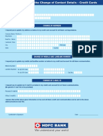 HDFC Address Change