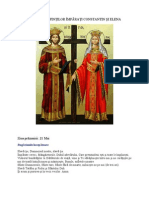 Acatistul Sfinţilor Împăraţi Constantin Şi Elena