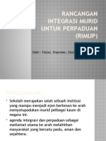 Rancangan Integrasi Murid Untuk Perpaduan (RIMUP)