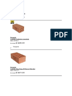 Materiales construcción ladrillos cemento fierros