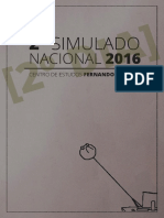 2º Simulado Nacional - Prova Do Dia 2