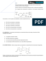 DNA, RNA, nucleotídeos e aminoácidos