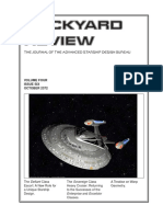 Dockyard Review, The Journal of The Advanced Starship Desing Bureau, Volume 4, Issue 6-October 2372