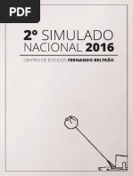 Segundo Simulado Nacional - Fernando Beltrao
