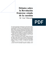 Debates Sobre La Revolución Francesa: Estado de La Cuestión