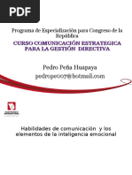 Curso Comunicaciòn Estrategica para Gestion Directiva 2 y 3 Unidad