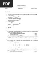 Grade 11 Mathematics II