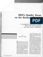 1 IBM Quality Focus On Business Process PDF