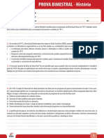 Ensino Fundamental Provas Bimestrais 2014 9o Ano Prova Bimestral 2 Caderno 2 Historia