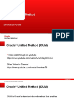 Oracle Unified Methodology Brief Intro