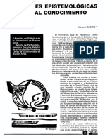 Reflexiones epistemológicas sobre el conocimiento didáctico