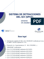 Sistema de Detracciones del IGV (SPOT