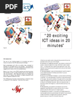 Download 20 ideas in 20 minutes - using ICT in the classroomBooklet by Michael SN31688216 doc pdf