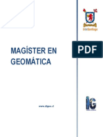 Magíster en Geomática