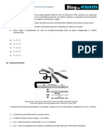 Síntese de Proteínas Transcrição e Tradução