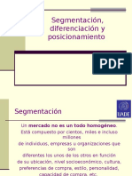 Segmentación y Posicionamiento