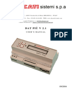 DAT Più V2 User Manual