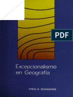 Fred. K. Schaefer - Excepcionalismo en Geografía