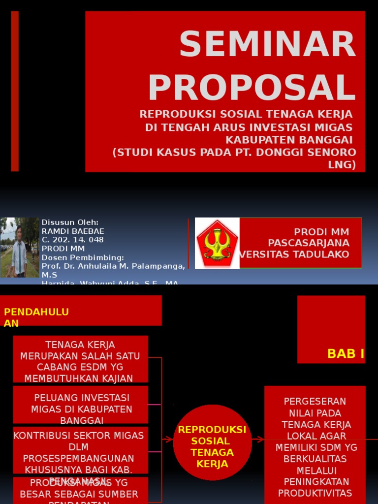 Ppt Seminar Proposal Riset