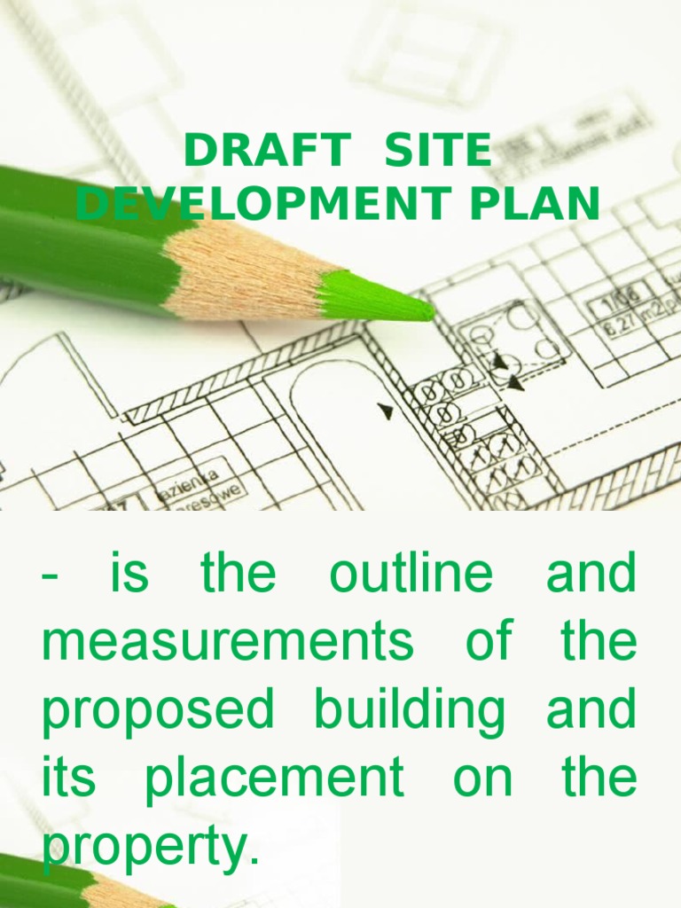 Site Dev't Plan | PDF