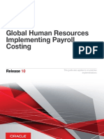 Oracle Fusion Global Human Resources Payroll Costing Guide