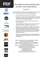 Download Joint Statement by Space Organizations by Space Frontier Foundation SN31691699 doc pdf