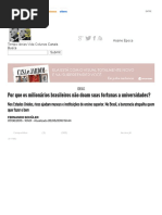 Por Que Os Milionários Brasileiros Não Doam Suas Fortunas a Universidades_ - ÉPOCA _ Ideias