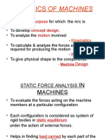 Dynamics of Machines: Purpose Concept Design Motion