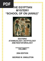 Download AncientEgyptianMysterySchoolofOnAnnuofeGodDownloadVersionText2004EdbyGeorgeSingletonSN31692539 doc pdf