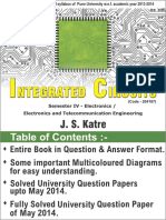 Pune Univ IC Circuits Q&A Book