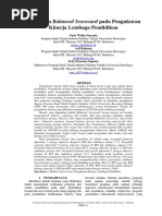 Download Penerapan Balanced Scorecard Pada Pengukuran Kinerja Lembaga Pendidikan by Arif Rahman SN316927970 doc pdf