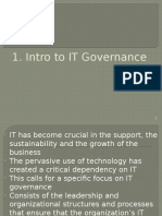 9482 ITG 01 IntroTo ITGovernance