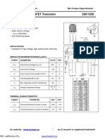 Isc N-Channel MOSFET Transistor 2SK1200: INCHANGE Semiconductor Product Specification